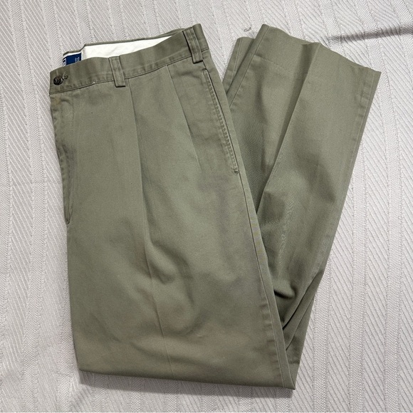 Polo Ralph Lauren pleat front khakis, size 40, 100% cotton, fall, office - Picture 10 of 12